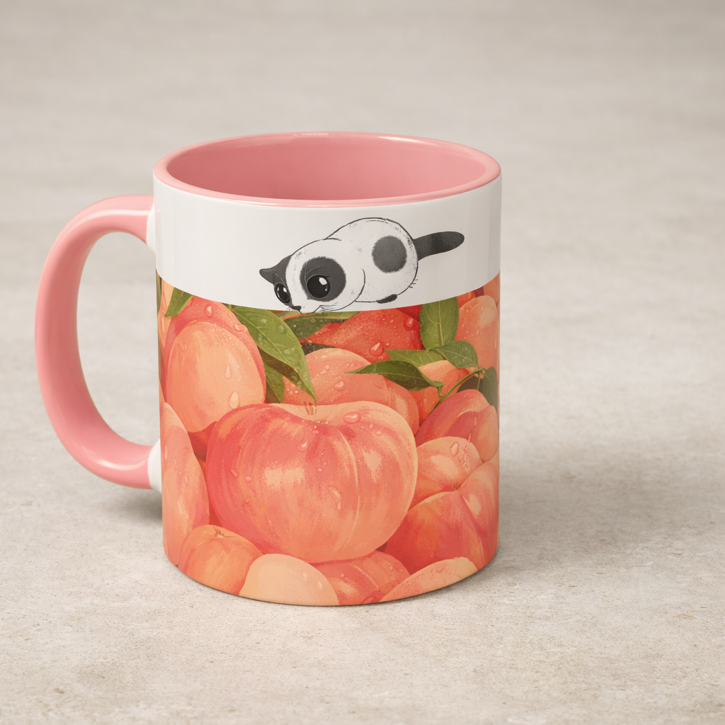 Endless Peach Mug | CupaChu — (11/15oz)