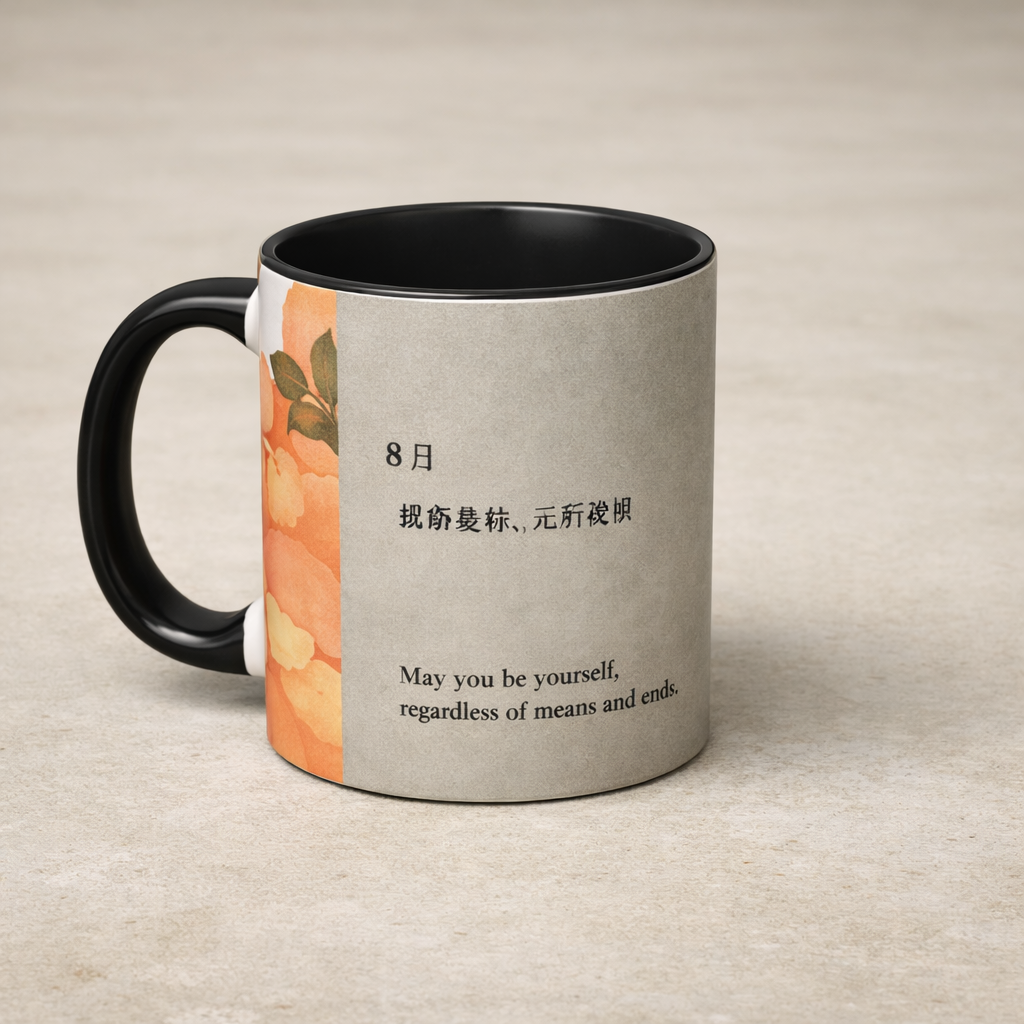 Endless Peach Mug | CupaChu — (11/15oz)