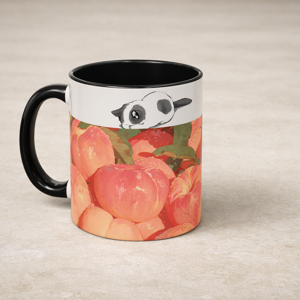 Endless Peach Mug | CupaChu — (11/15oz)