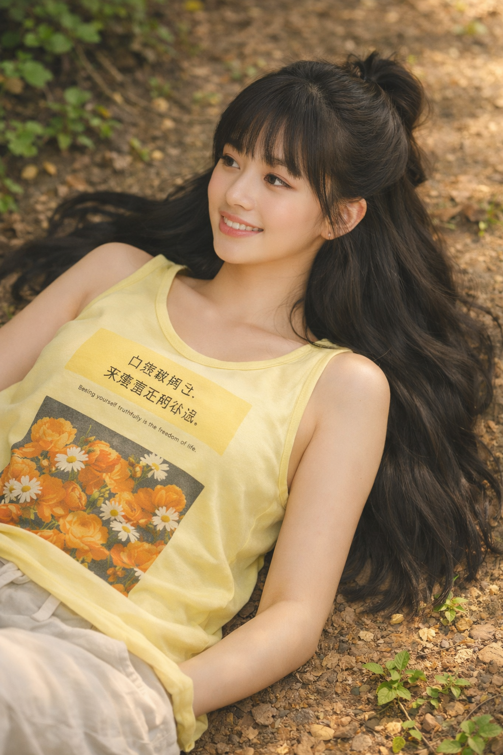 Be Yourself Comfortably — 自在做自己 Graphic Tank